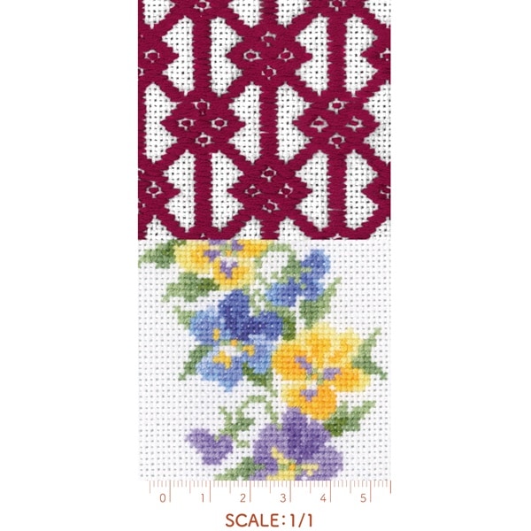 クロス・ステッチ オリムパス 刺しゅう布 STITCH CLOTH No.1100 コングレス 44×50cm 1001