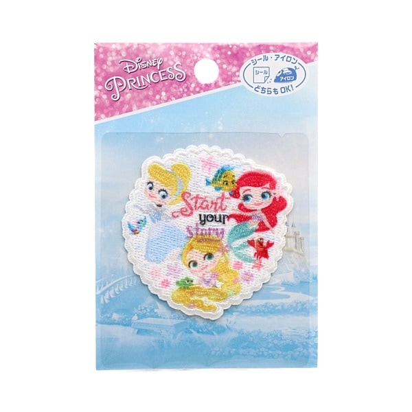 ディズニー　ペン　ステッカー PGA ディズニー プリンセス ステッカー シール カードサイズ