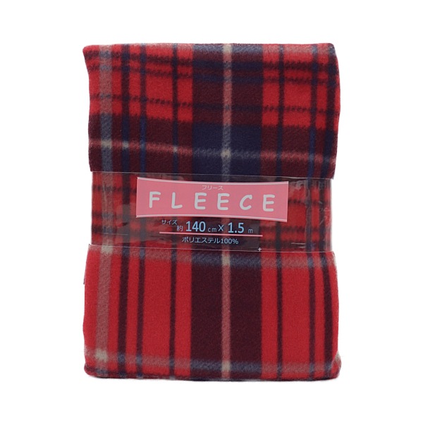 CELINE チェック柄フリースブランケット