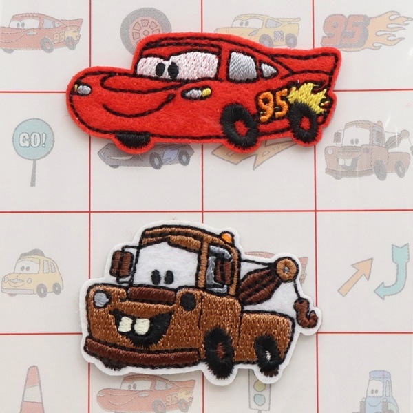 ディズニー シールワッペン カーズ 2枚入 MY5505-MY513 | 手芸 ディズニー シールワッペン カーズ 2枚入 MY5505-MY513 | 手芸