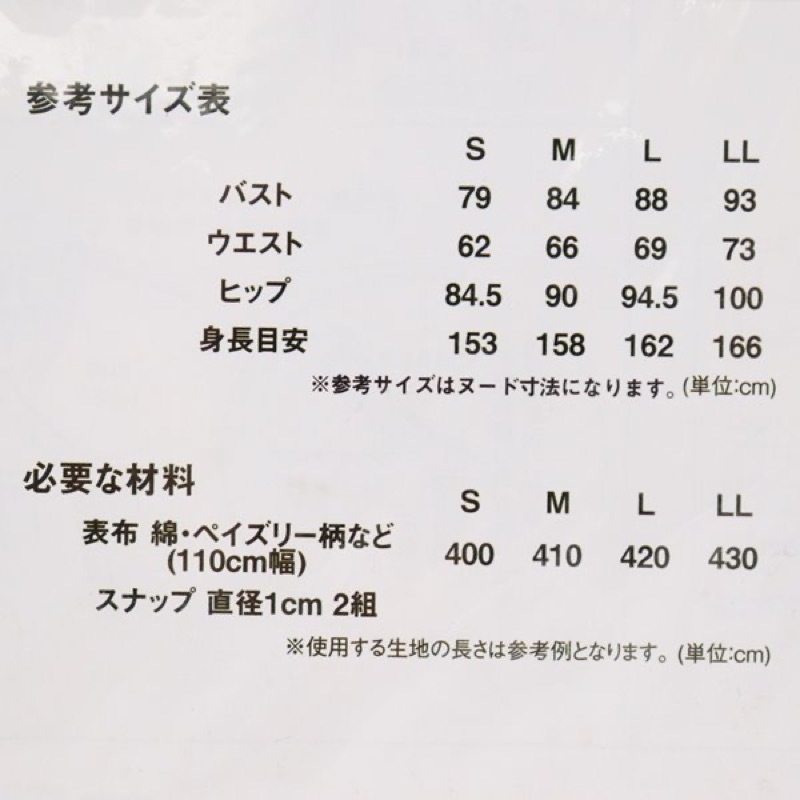 HMC TRACE PATTERN AW-042 カシュクールワンピース 縫い代付き