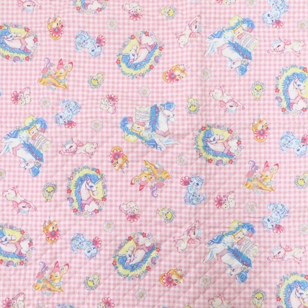 &ellecy アンドエルシー 浮世絵 猫 刺繍 チェック柄 ブルゾン 美品