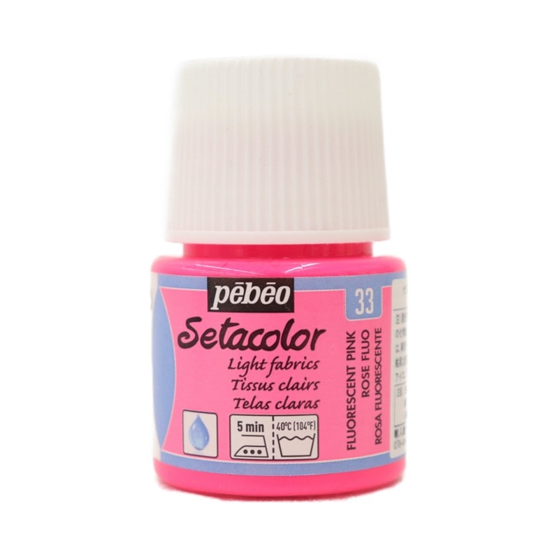 セタカラー 透明蛍光色 45ml | 手芸センタードリーム公式通販サイト