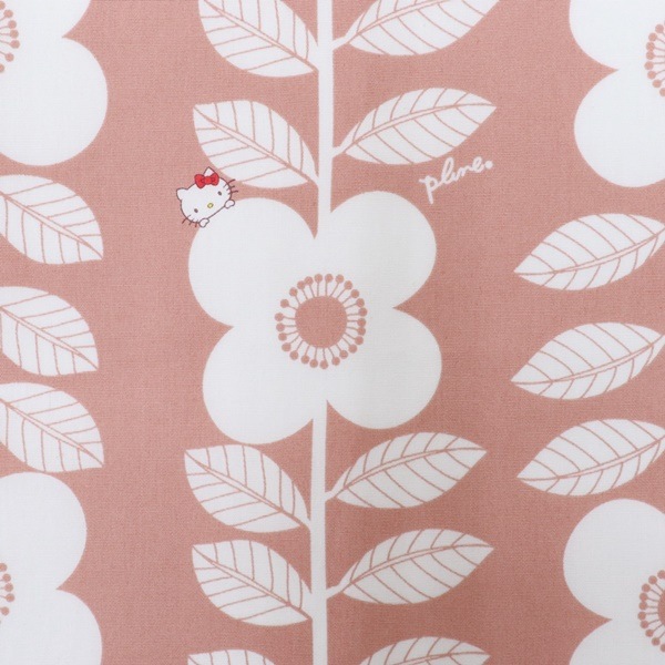 生地 サンリオ×プルーン ブロード フラワーキティ柄 DR61200 | 手芸  