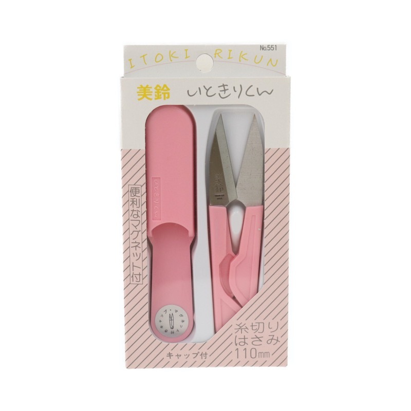 いときりくん ピンク 糸切りはさみ 110mm | 手芸センタードリーム公式