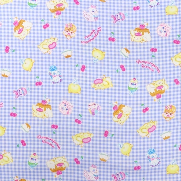 ポムポムプリン 生地 ポムポムプリン&ECONECOコラボオックス DR61900-1 | 手芸センター