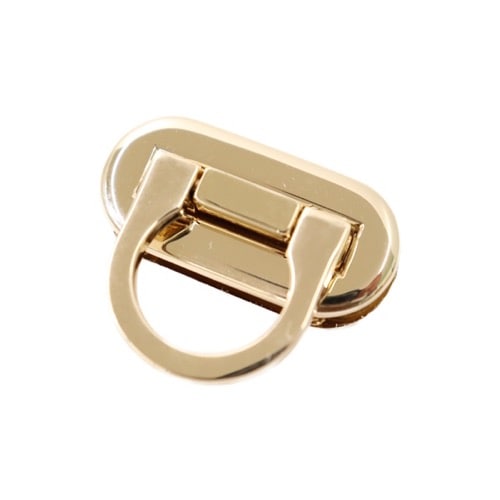 バッグ金具 楕円 オコシタイプ ゴールド | 手芸センタードリーム公式