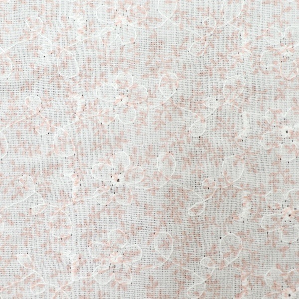 ドイツ製 花柄ガーゼ生地 型番703 速く 