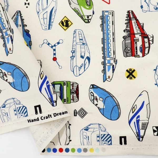 生地 電車オックス 2025 入園入学 DR2409-3 | 手芸センター