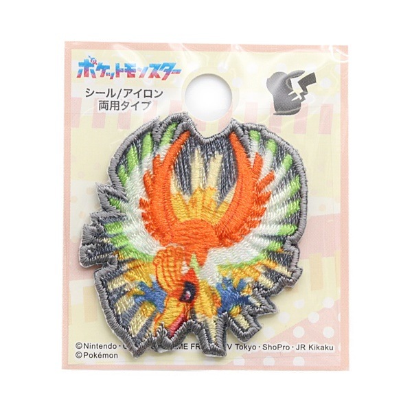 ポケモン ホウオウ シールワッペン POS024 | 手芸センター