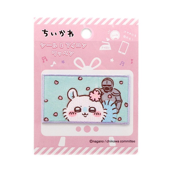 ちいかわ シール&アイロンワッペン アニメちいかわタイトルシール