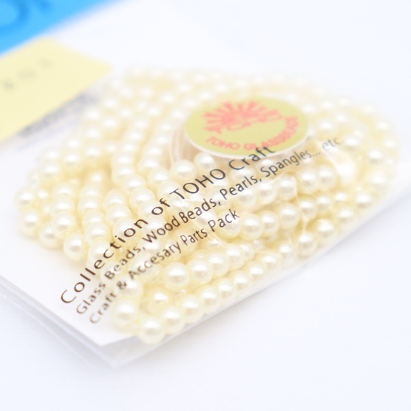 TOHO パール カルトラ No.201 丸 3mm 約292粒入 | 手芸センター 