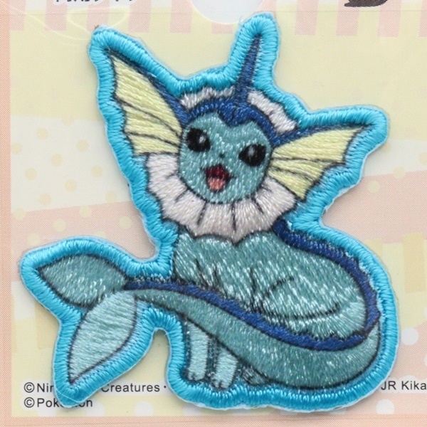 ポケモン シャワーズ シールワッペン POS035 | 手芸センタードリーム