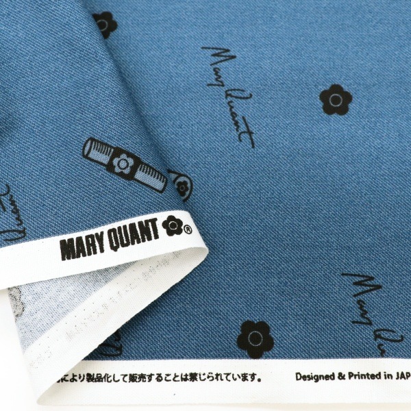 生地 マリークワント オックス デニム柄 DR2412 | 手芸センター