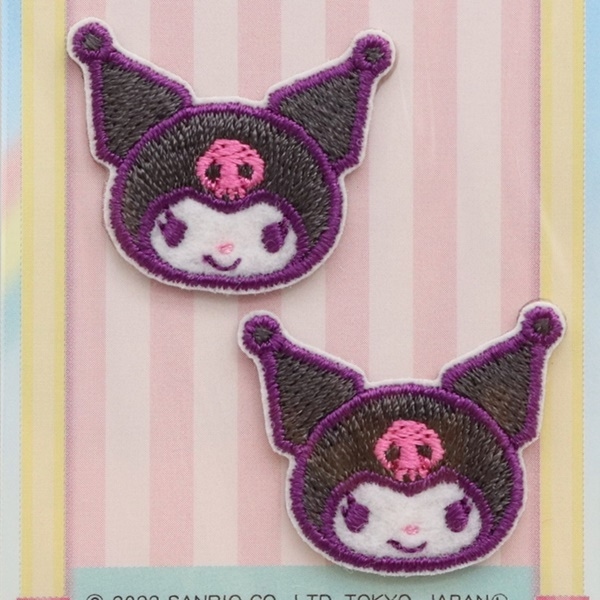 クロミ シールワッペン 2枚入 SCW480-SCW49 | 手芸センタードリーム