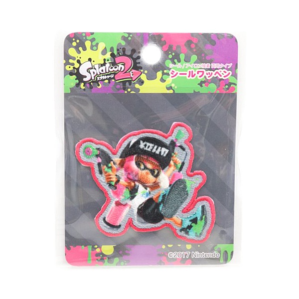 スプラトゥーン2 シールワッペン ガールSW TOS011 | 手芸センター