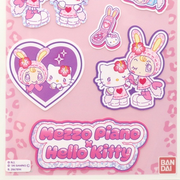 Mezzo Piano & Hello Kitty �᥾�ԥ���&�ϥ������ƥ� �Υ󥢥����󥷡����åڥ� ʿ�������Ver. B01N3667