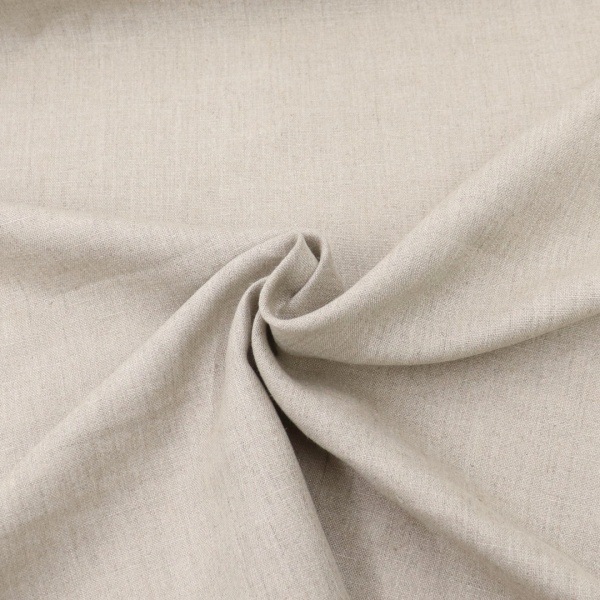 20%OFF処分価格】生地 麻100% 先染め 無地 生成 2315-3 | 手芸センター