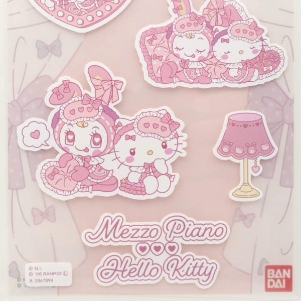 Mezzo Piano & Hello Kitty メゾピアノ&ハローキティ ノンアイロン