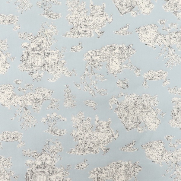 生地 スケアープリント トワルドジュイ風柄 DC4670-2 | 手芸