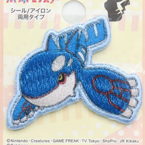 ポケモン カイオーガ シールワッペン POS042 | 手芸センター