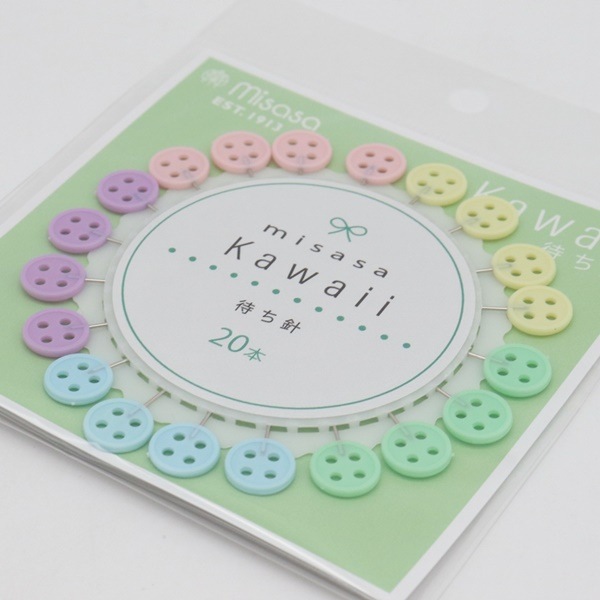 Misasa Kawaii待ち針 20本入 No.8133～8135 | 手芸センター