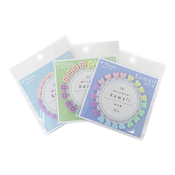 Misasa Kawaii待ち針 20本入 No.8133～8135 | 手芸センタードリーム