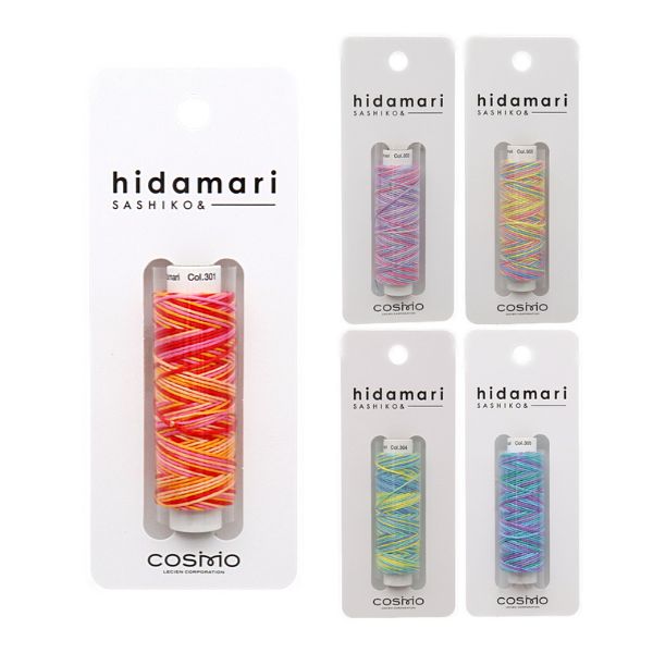 コスモ hidamari ヒダマリ 刺し子糸 マルチカラー 122302 | 手芸
