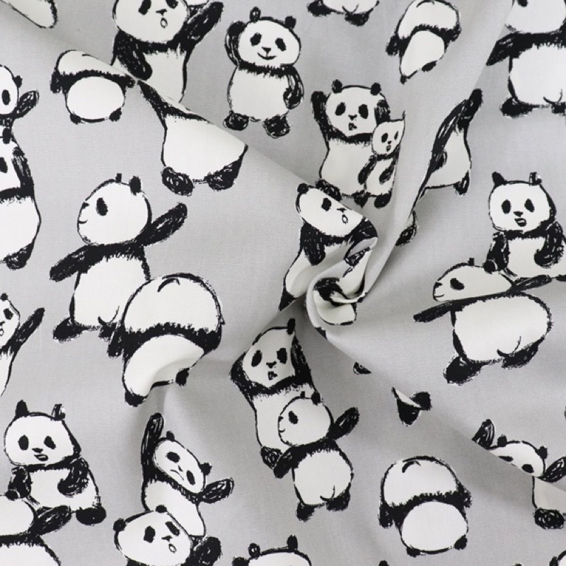 生地 オックスプリント パンダ柄 手芸センタードリーム通販ネットショップ