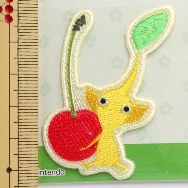 PIKMIN ピクミン シールワッペン シール/アイロン接着両用タイプ 黄