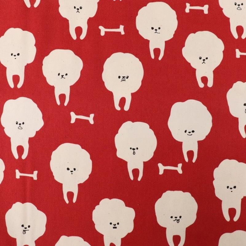 生地 オックスプリント 犬柄 手芸センタードリーム通販ネットショップ