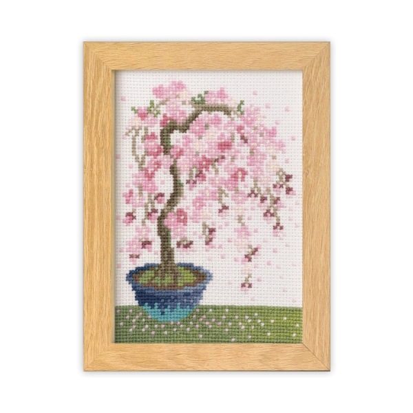 オリムパス 刺しゅうキット クロスステッチ 12ヶ月のBONSAI マリー