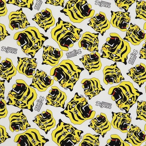 生地 タイガース虎＆トラッキー柄ブロード B6000 | 手芸センター