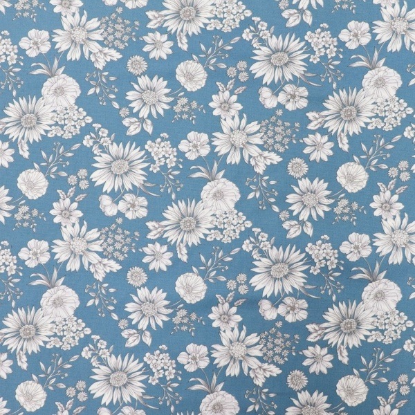 生地 フラワーオックスプリント 38098 | 手芸センタードリーム公式通販