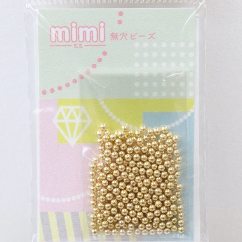 確認用ビーズ 無穴ビーズ mimi 特小 直径1.5mm 約320粒入 | 手芸センタードリーム