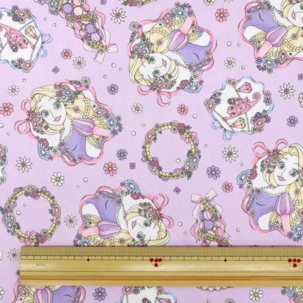 生地 2026 ディズニー BTS ラプンツェル パーティー柄 オックス GR