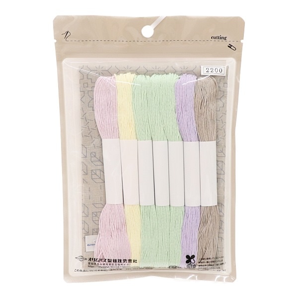 オリムパス 刺し子の花ふきん サクラ ラ・ブケティエル la bouquetiere