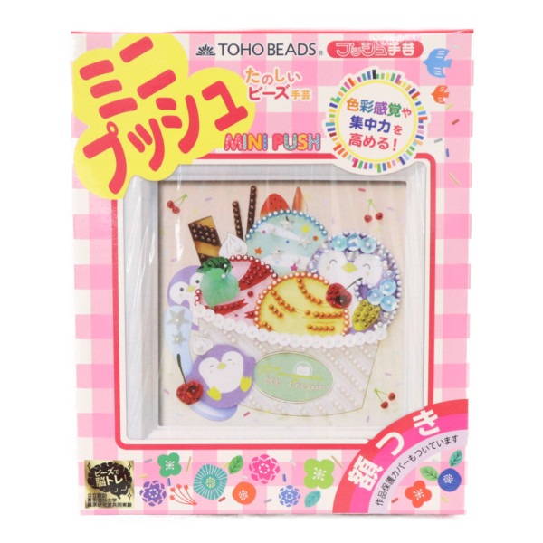 TOHO ビーズ手芸 MINIPUSH ミニプッシュ アイスペンギン G-428 | 手芸
