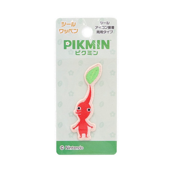 PIKMIN ピクミン 赤ピクミン シールワッペン PMS003 | 手芸センター