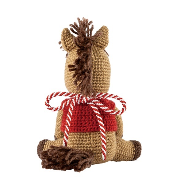 d*9様 お馬さんの編みぐるみ◎（☆キャプションお読みください） d*9様 お馬さんの編みぐるみ◎（☆キャプションお読みください）