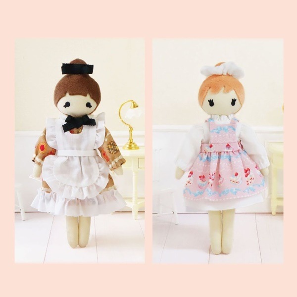 La chic doll ～ラシックドール～ ドール用パターン LCDP-01～03