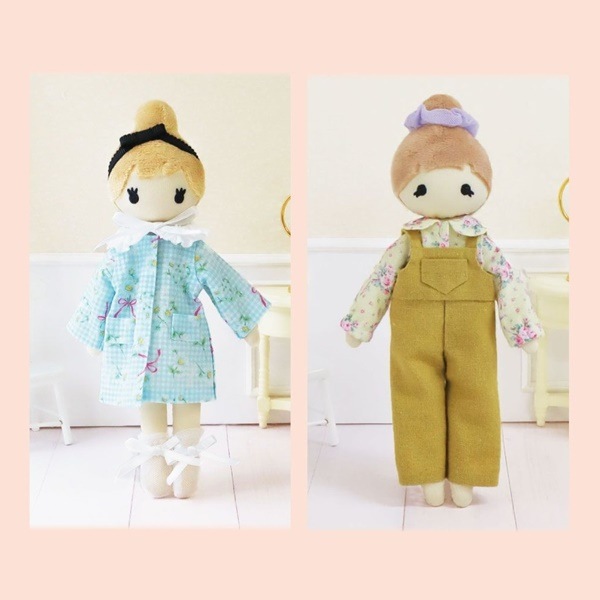 La chic doll ～ラシックドール～ ドール用パターン LCDP-01～03