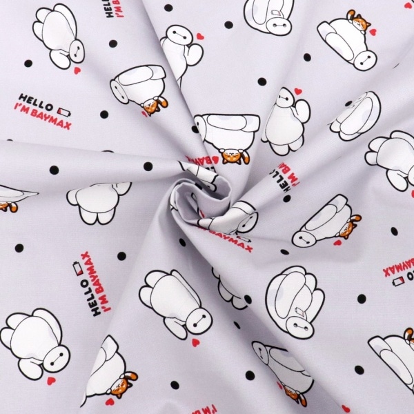 生地 2026 ディズニー BTS ベイマックス 総柄 オックス GR-1158-1A