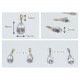 ���㡼�� ������ ���塼�ӥå� 8mm 2���� C-4