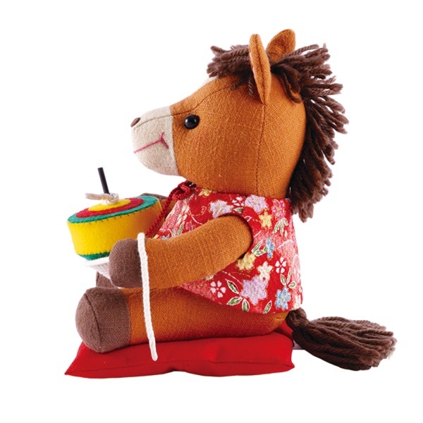 30%OFF処分価格】オリムパス 干支キット 午 コマとお馬さん ぬいぐるみ