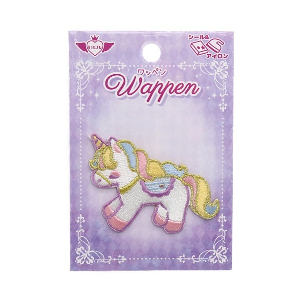 いろコレワッペン パステルユニコーン ICW-03 | 手芸センター