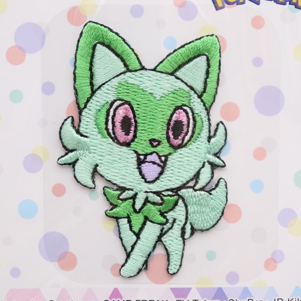 ポケモン ニャオハ シールワッペン POW001 | 手芸センタードリーム公式