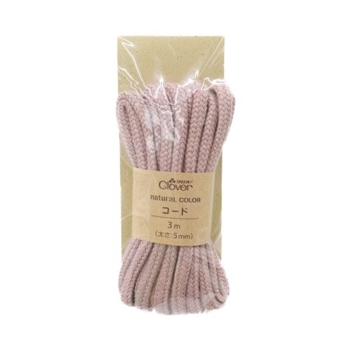 クローバー ナチュラルカラーコード 太さ5mm中細×3m | 手芸