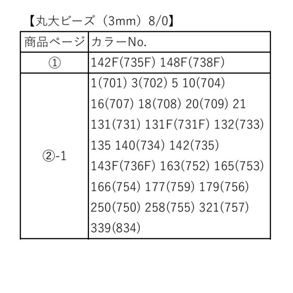 MIYUKI �������ӡ��� �����ɥӡ����ڴ���ӡ�����3mm��8/0�ۭ�
