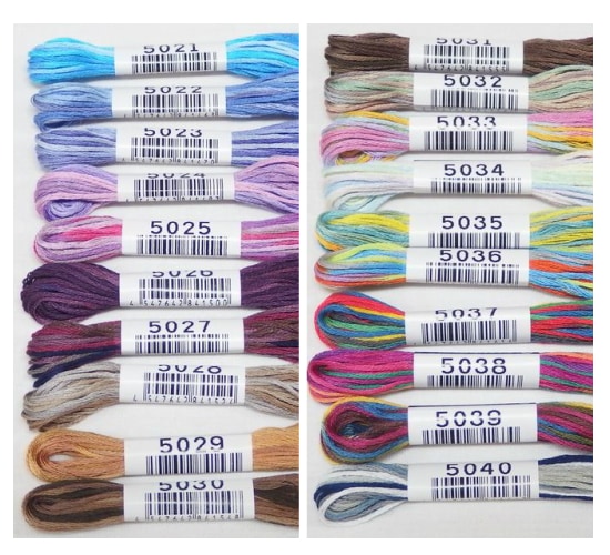 コスモ 25番刺繍糸【Seasons5000番】 | 手芸センタードリーム公式通販